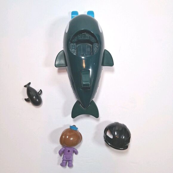 Octonauts Orca Gup O Vehicle with Baby Orca + Dashi + Helmet Complete Mattel - Picture 4 of 4
